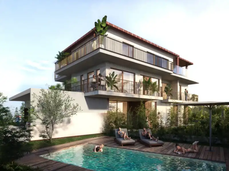 Attico con terrazza di oltre 100mq., in nuovo complesso con piscina, a Salò, Salò