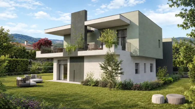 Quadrilocale di nuova realizzazione al piano terra con giardino a Marco, Rovereto, Rovereto